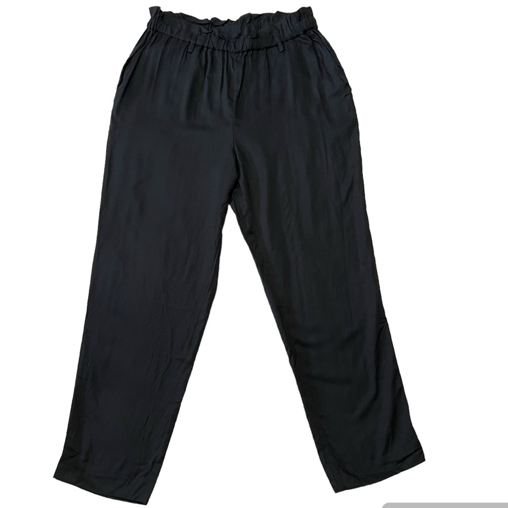 H&M Paperbag Pull On Pants 10 NWT - Picture 1 of 7